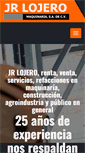 Mobile Screenshot of jrlojero.com